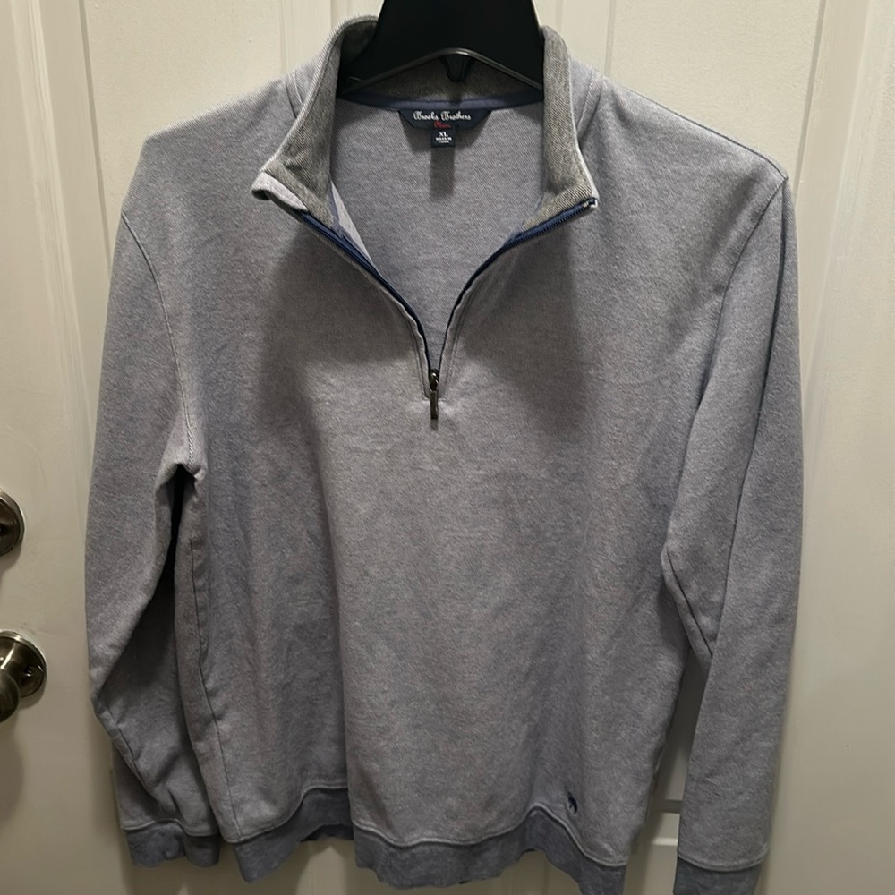 Brooks brothers quarter zip